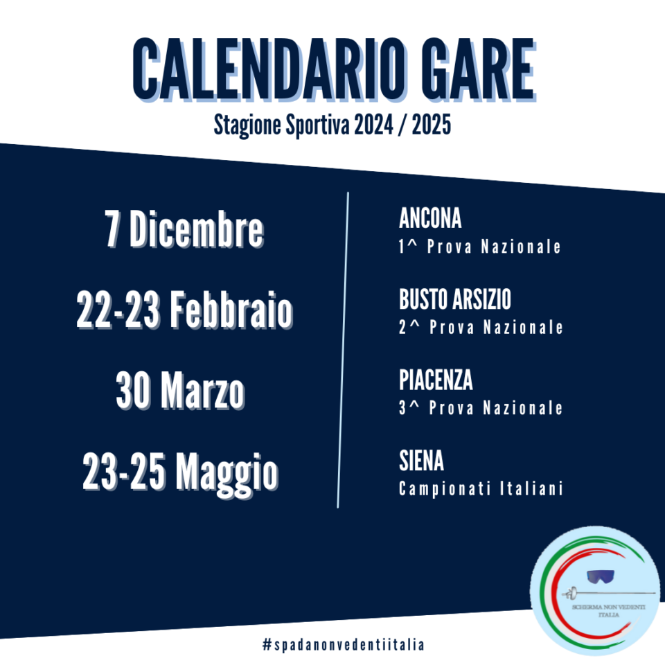 Calendario gare